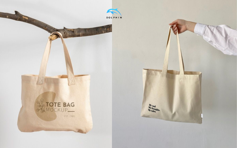 túi vải canvas trắng